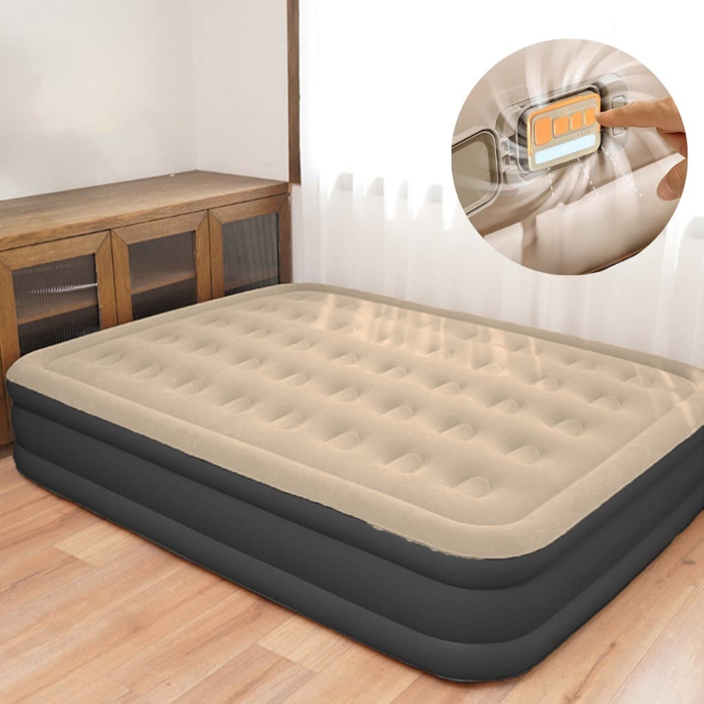 Cama De Ar Colchão Inflável Casal Com Bomba Integrada - Solteiro HORIZON