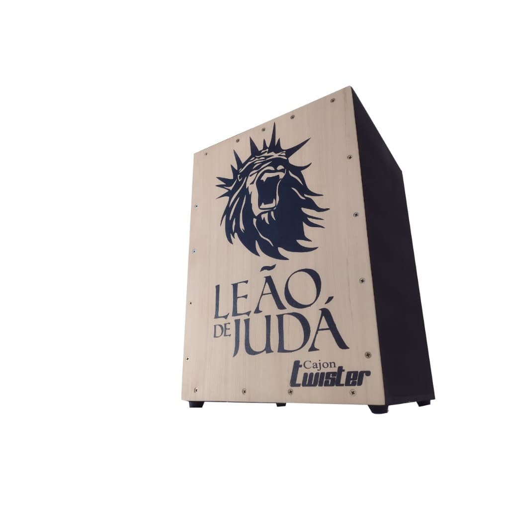 Cajon Twister Reto Acústico Feito Por Luthier