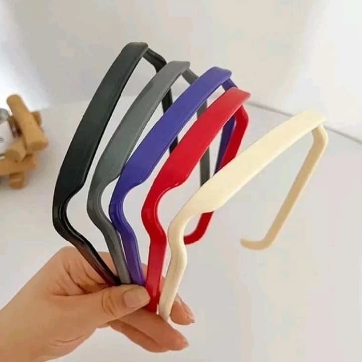 Tiara Arco Fita Feminina Para Cabelo Quadrada Estilo Óculos Invisível Tendência Verão Viral TikTok