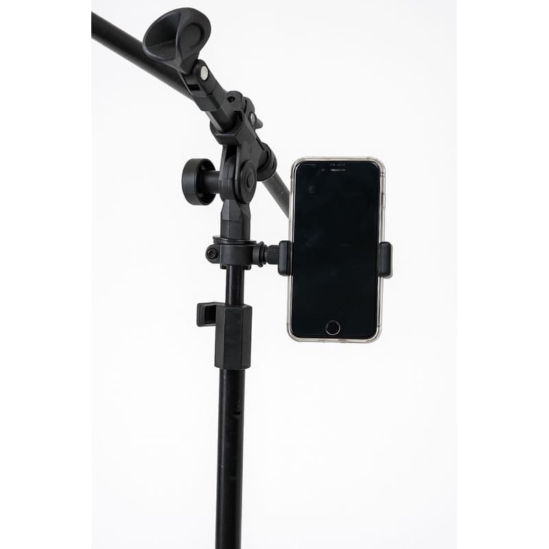 Suporte de Celular para Pedestal Musical, Cifras e para guidom de Moto, Gps