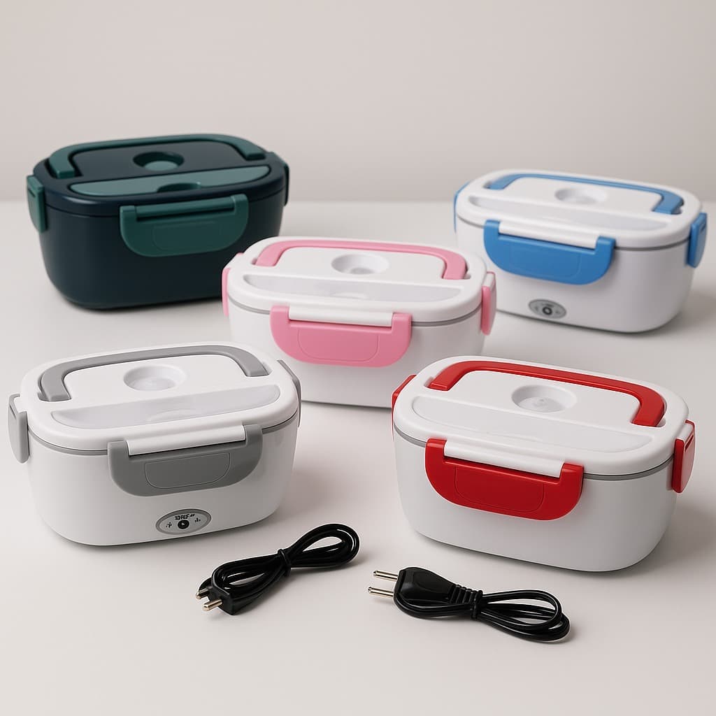 Marmita Elétrica Carro/casa 12v/24v/110v/220v Portátil Marmita Elétrica Carro/casa 12v/24v/110v/220v Portátil