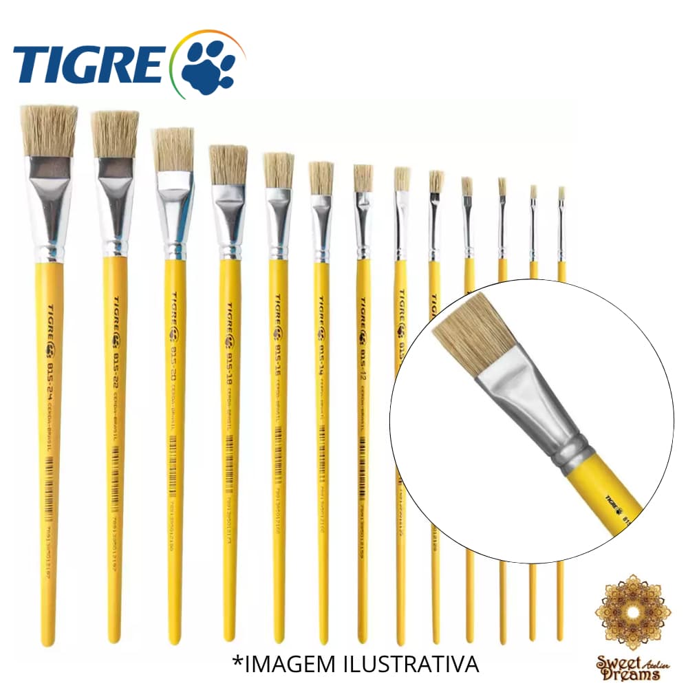 PINCEL CHATO TIGRE REF.815 1 UNIDADE