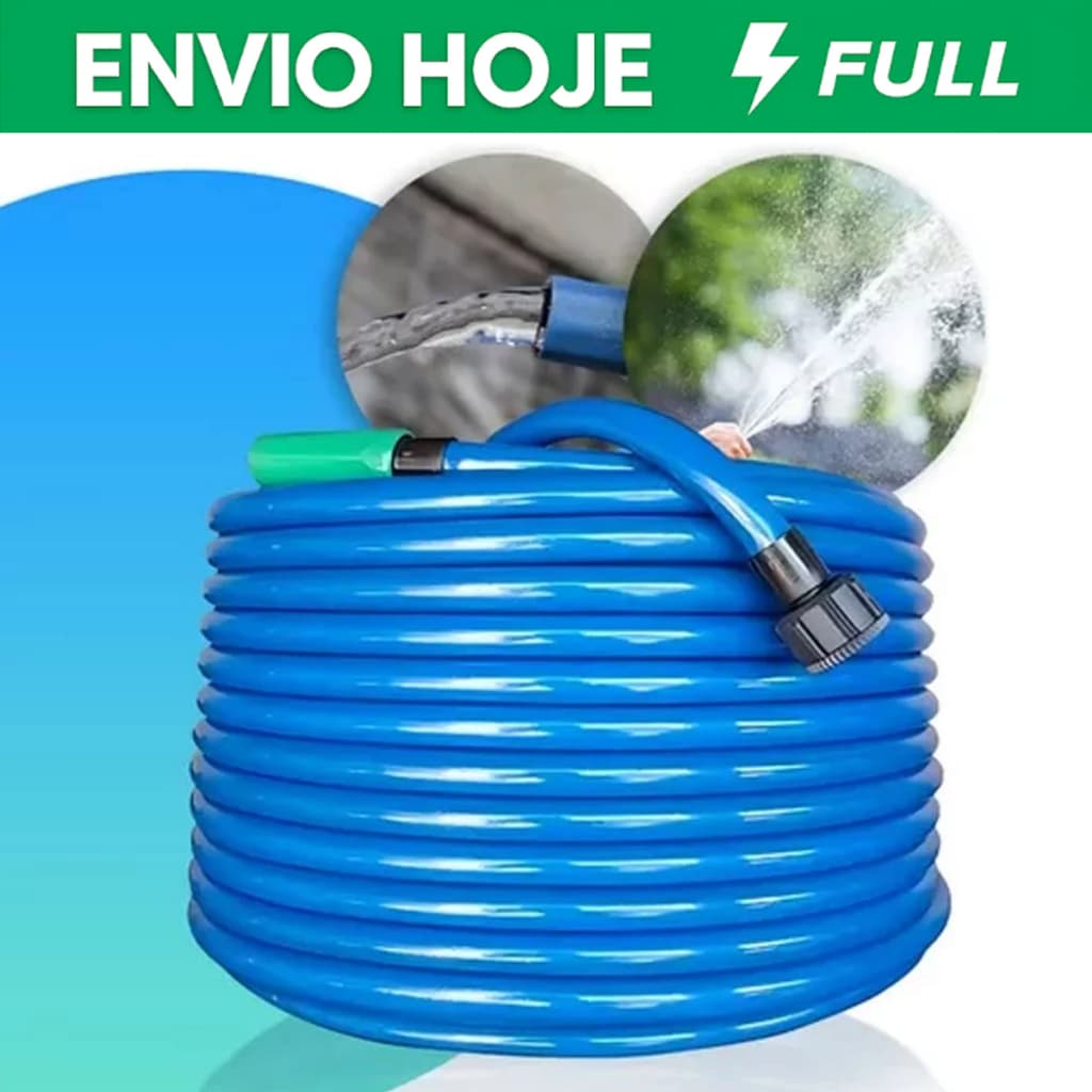 Mangueira Jardim Reforçada Lisa Flexivel 50 30 25 20 15 10 7 Metros