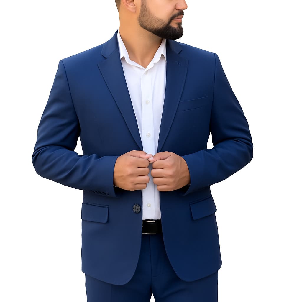 Terno Masculino Poliviscose Padrão Luxo Social Casamento Padrinhos