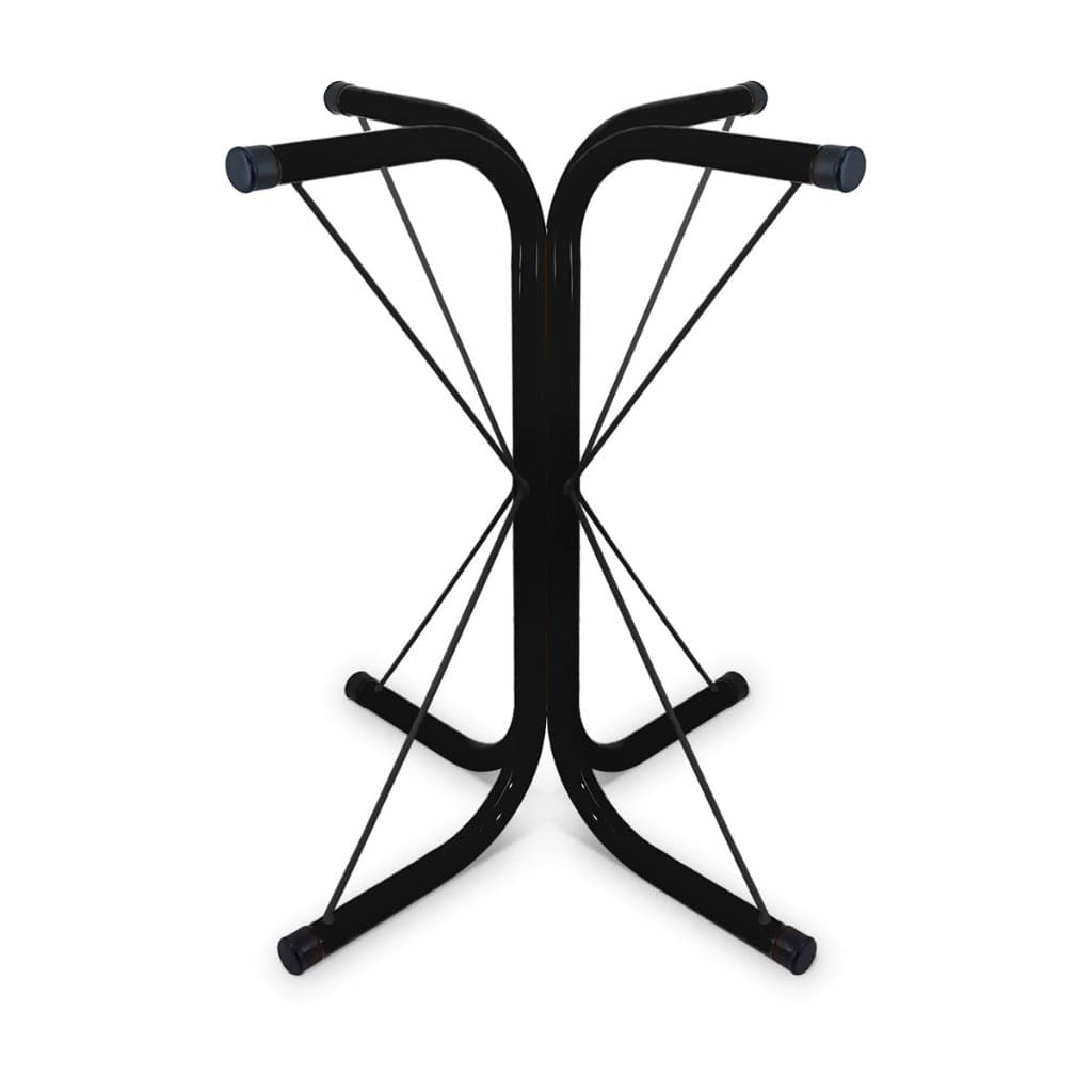 Base de Mesa Pienza Aço Carbono P/ Tampos De Madeira Vidro Pedra Moderna Resistente Sala Jantar