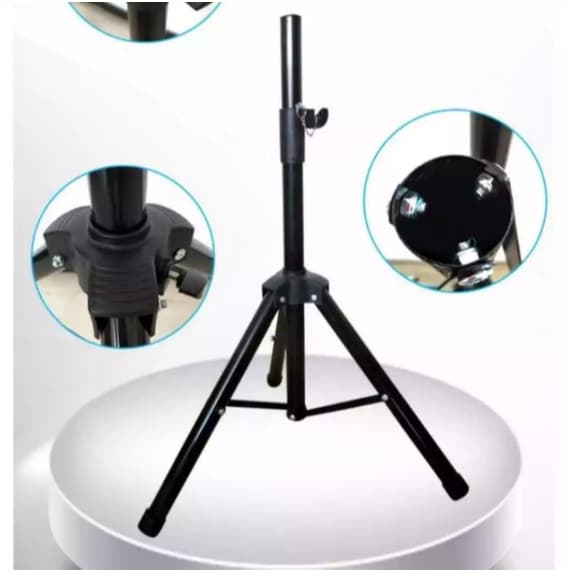Tripé para alto-falantes de 60cm-120 cm Tubo de uma polegada