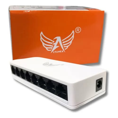 Switch Desktop AL-SW08S: Expansão Imediata e Descomplicada! Altomex - Dragão
