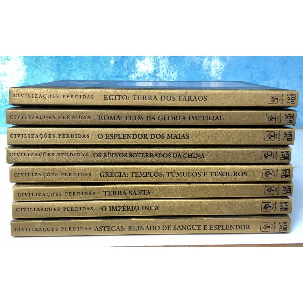 Coleção Civilizações Perdidas - 8 Volumes