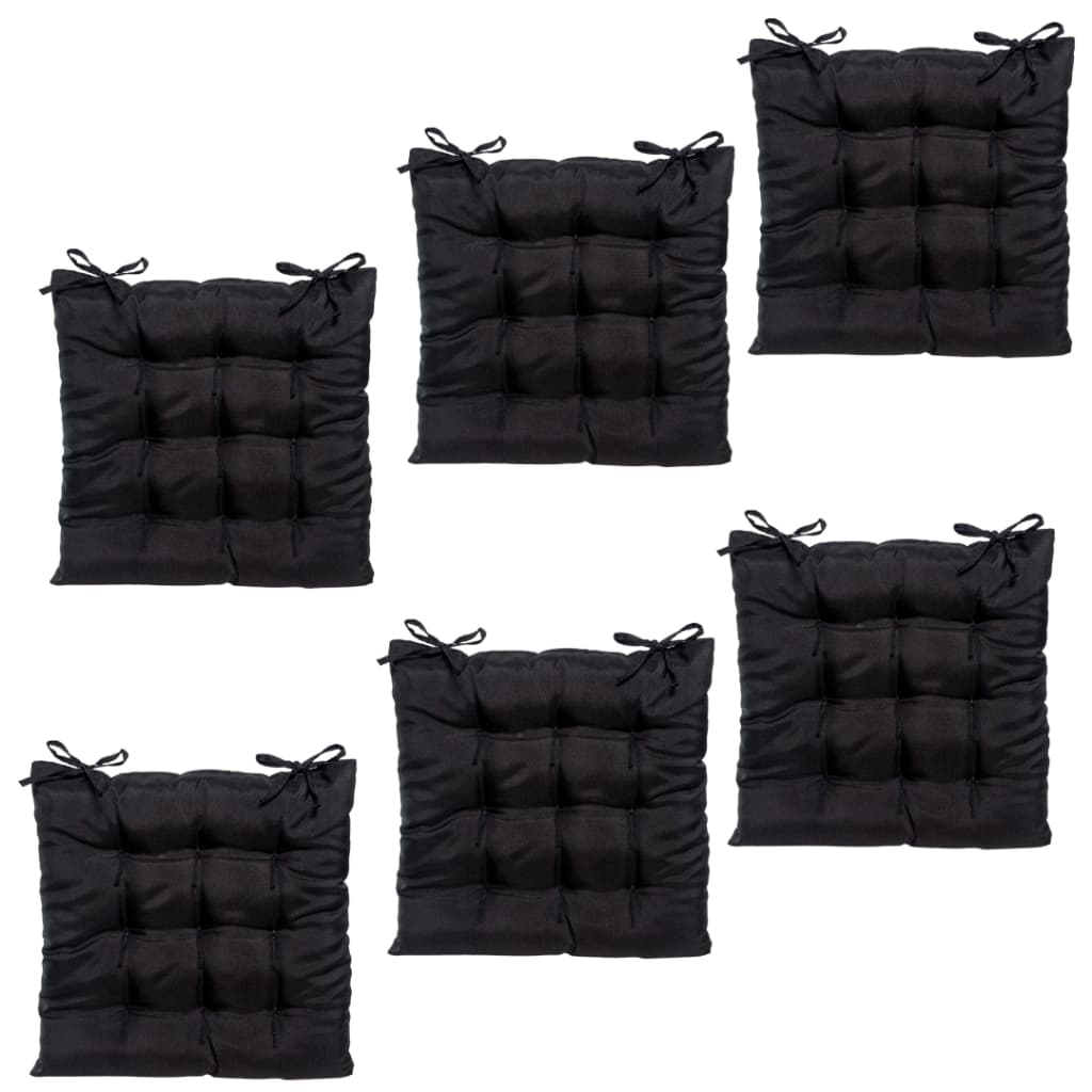 Kit 4 Peças Almofadas de Assento 40x40cm – Futon Oxford Liso, Confortáveis e Elegante