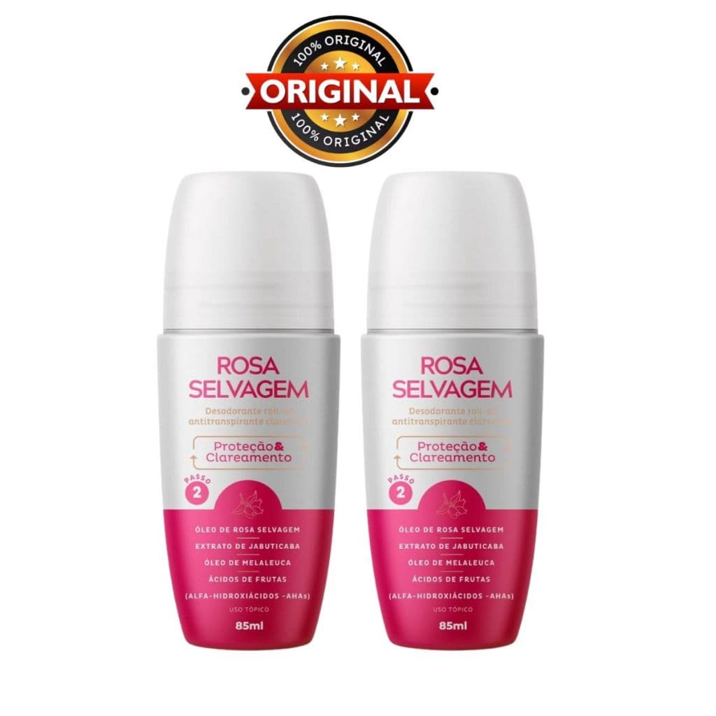 Desodorante Roll-on Proteção e Clareamento 85ml - Kit 2 Unidades