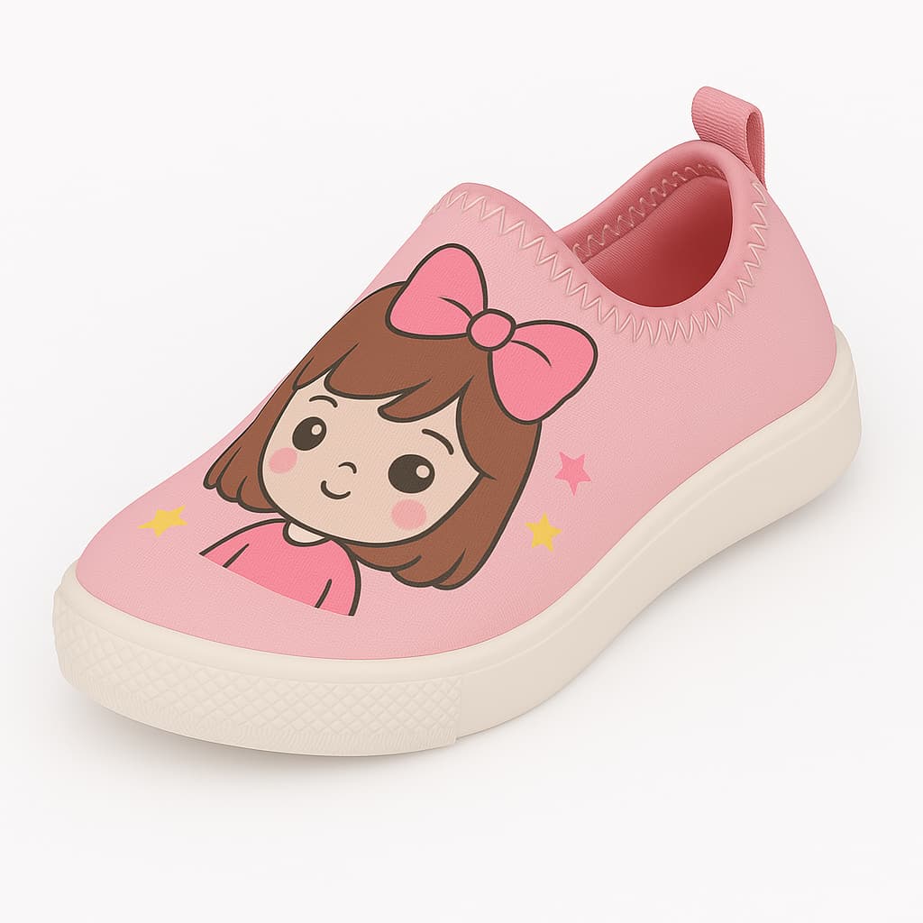 Tenis meia infantil menina bebe calce facil confortavel
