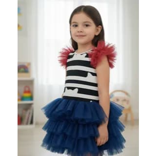 VESTIDO INFANTIL TUTU CASA GABI