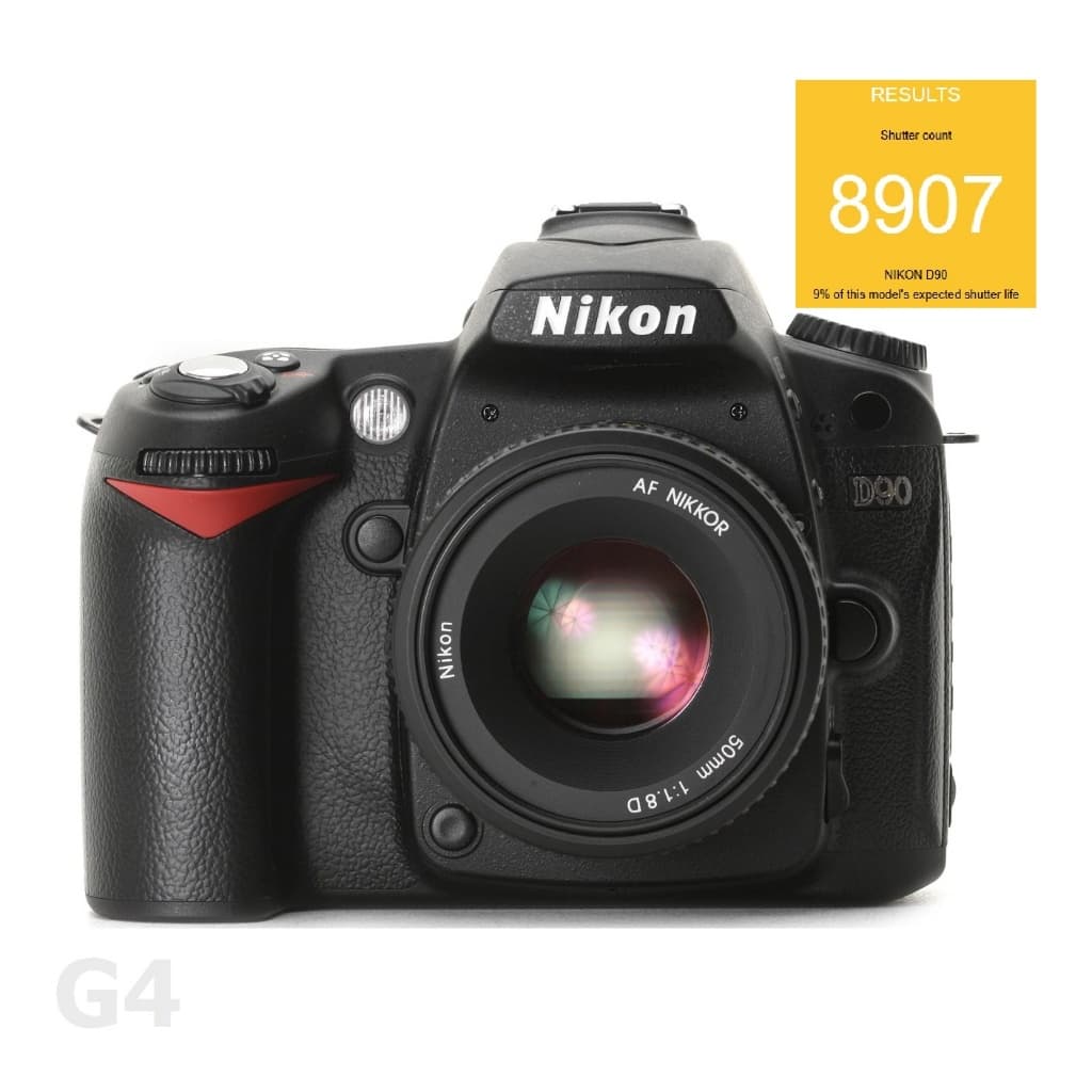 Câmera Seminova Nikon D90 + Nikkor Af 50mm - X0p1 - G4