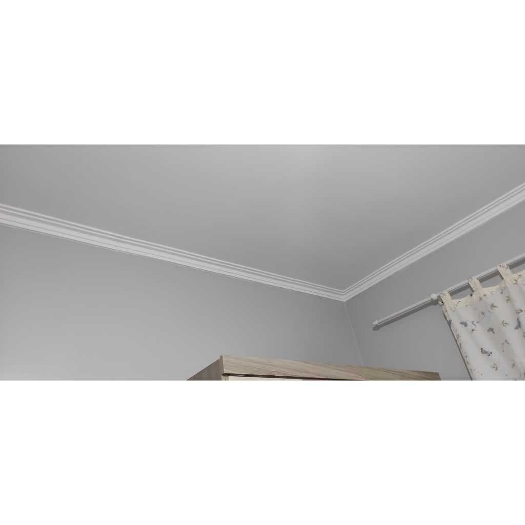 Moldura roda teto sanca isopor kit 5 metros #021