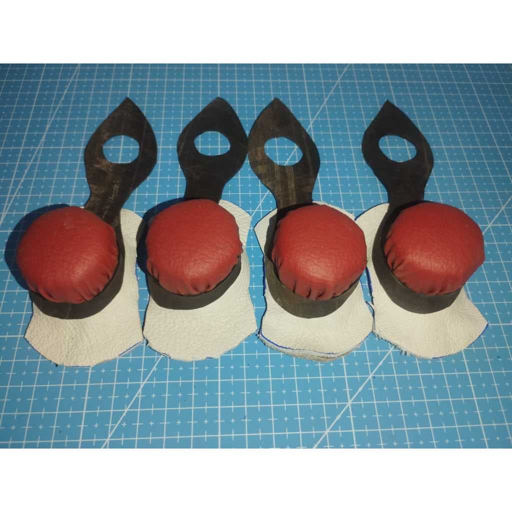 Luvas buchas pequenas 4 unidades (2 pares)