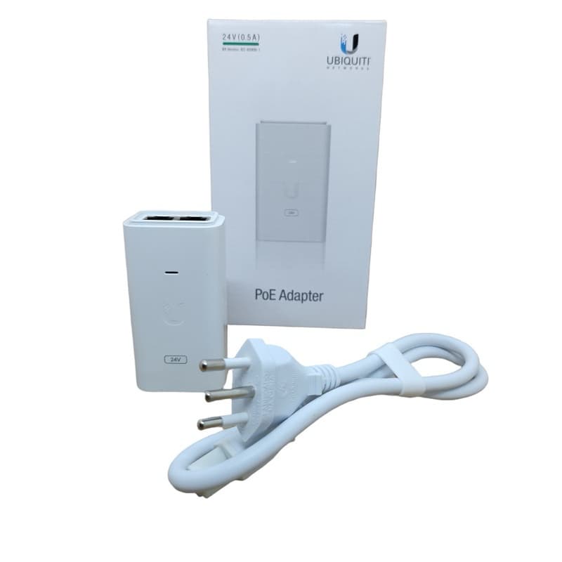 Fonte PoE Ubiquiti 24V 0,5A 100~240V Original Envio Imediato