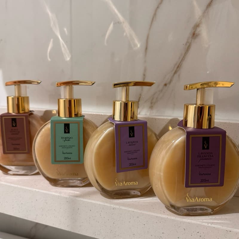 Sabonete Liquido Desodorante P/ Mãos Super Luxo - Via Aroma