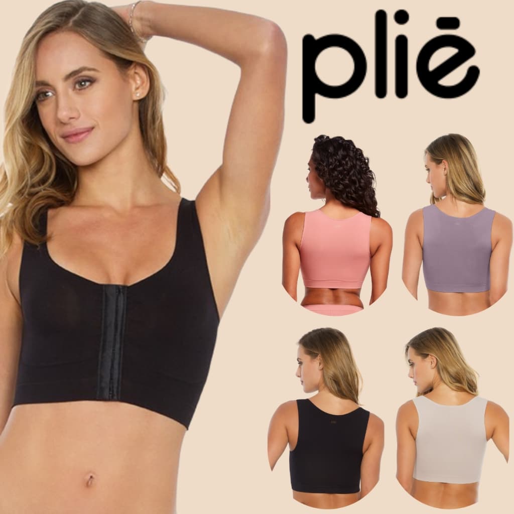 Sutia Plie Sustentacao Pos Cirurgico Mamoplastia Sutia Reforcado Com Abertura Frontal P ao GG