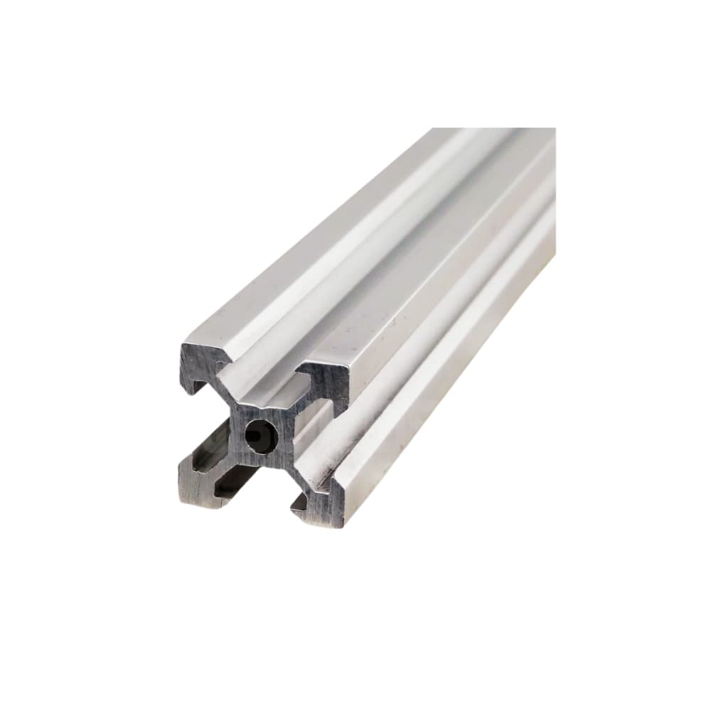 Perfil Estrutural em Alumínio 20x20 V-Slot Canal 6mm - VÁRIAS MEDIDAS - ESCOLHA A VARIAÇÃO - V-SLOT