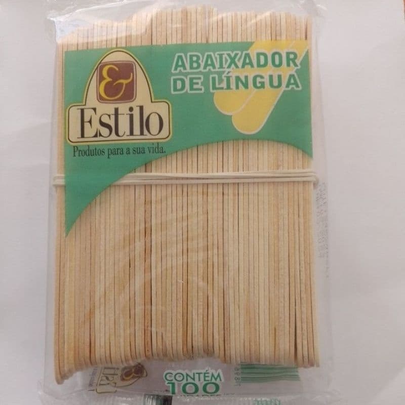 Kit abaixador de lingua,3 pacotes contendo cada pacote 100 un.