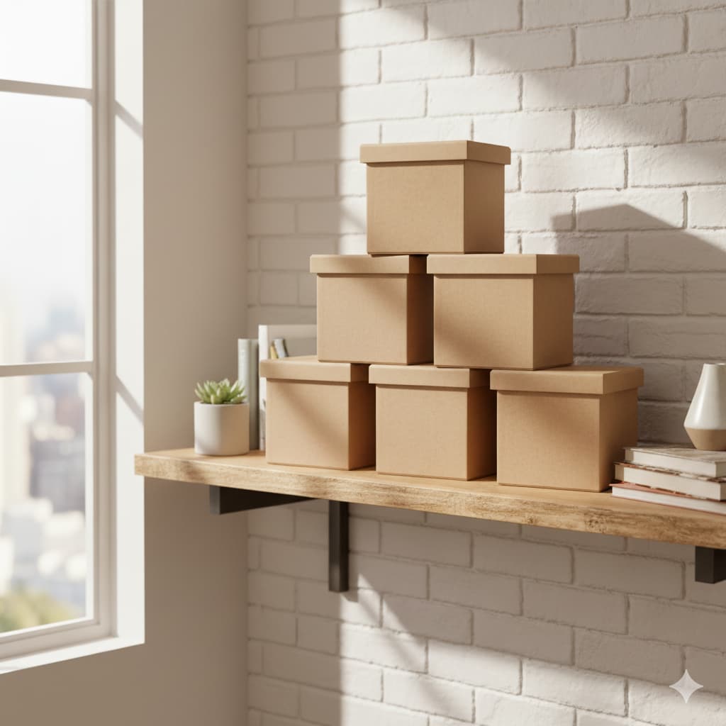 Kit 10 Caixas em MDF 15x15x10 cm Caixas para Artesanato Lembrancinhas Embalagem e Decoração