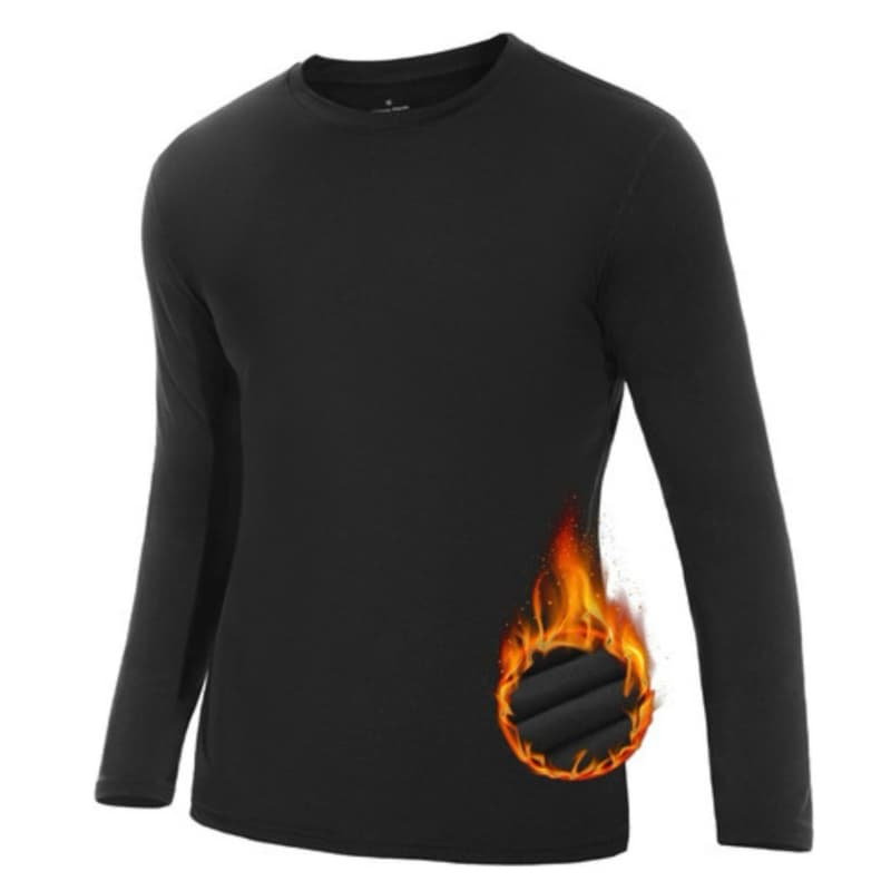 Blusa Masculina Térmica Manga Longa Segunda Pele Flanelada Termica Para o Frio