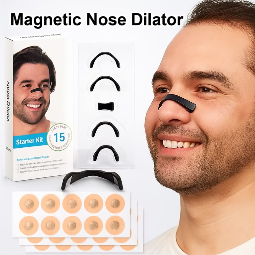 Expansor Nasal Anti-Ronco Para Respiração Silencioso e Confortável Anti-Ronco e Congestão