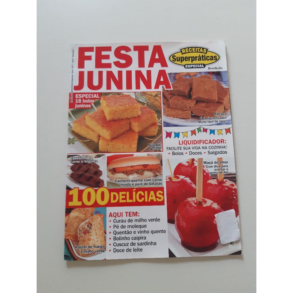 Revista Receitas Superpráticas Festa Junina 100delícia Ac979 (Usado)
