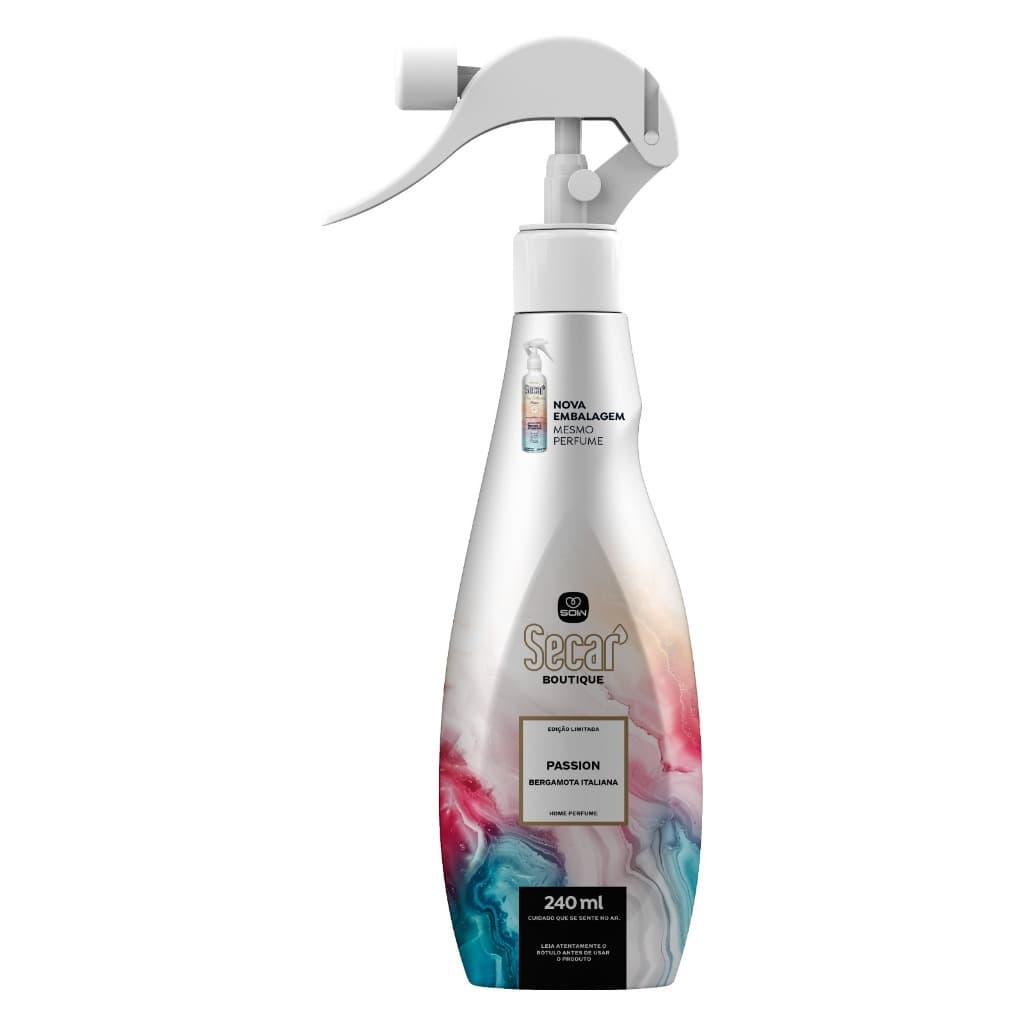 Home Perfume Secar Gatilho/Refil 1un X 240ml - Aromatizador Ambiente