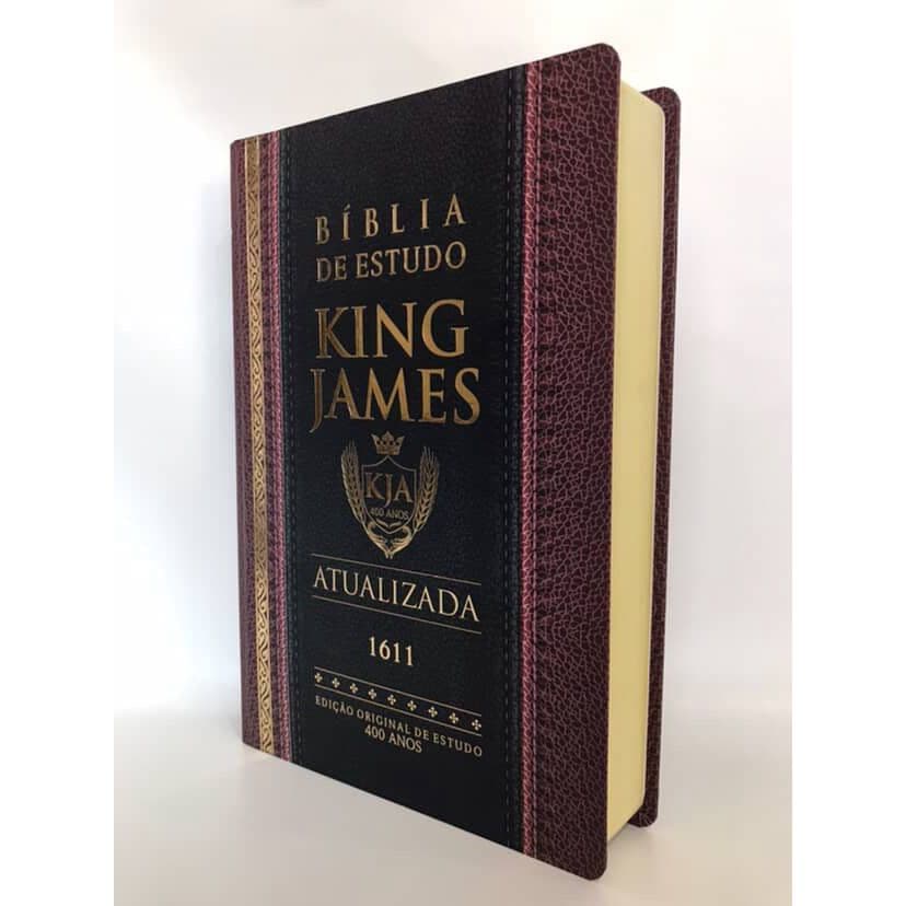 Bíblia King James Atualizada Full Color Letra Hipergigante Capa Dura Tradicional
