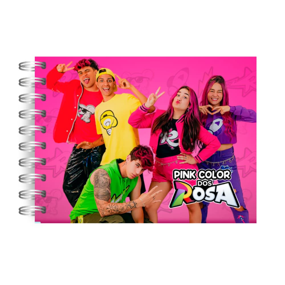 LIVRO DE COLORI EMILY VICkK/DOS ROSAS CAPA DURA 50 DESENHOS  180G PERSONALIZADO