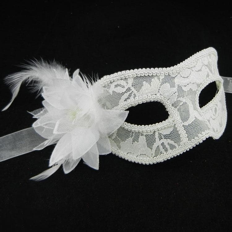 Kit 2 un mascara Noiva e Noivo festa casamento fantasia branco e preto