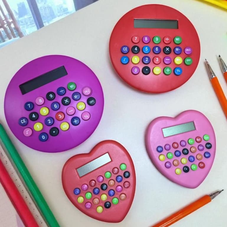 Calculadora Colorida Eletrônica De 8 Dígitos Para Uso Escolar Escritorio