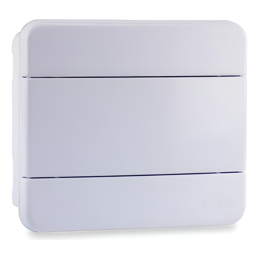 Quadro de Distribuição Embutir para 8 Disjuntores Forceline DIN IP40