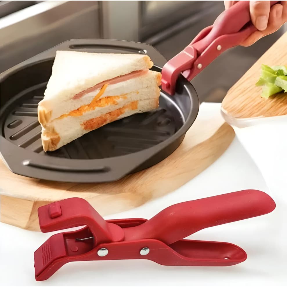 Pegador Multiuso Diversas Cores - Pinça para Pratos, Panelas e Travessas Quentes