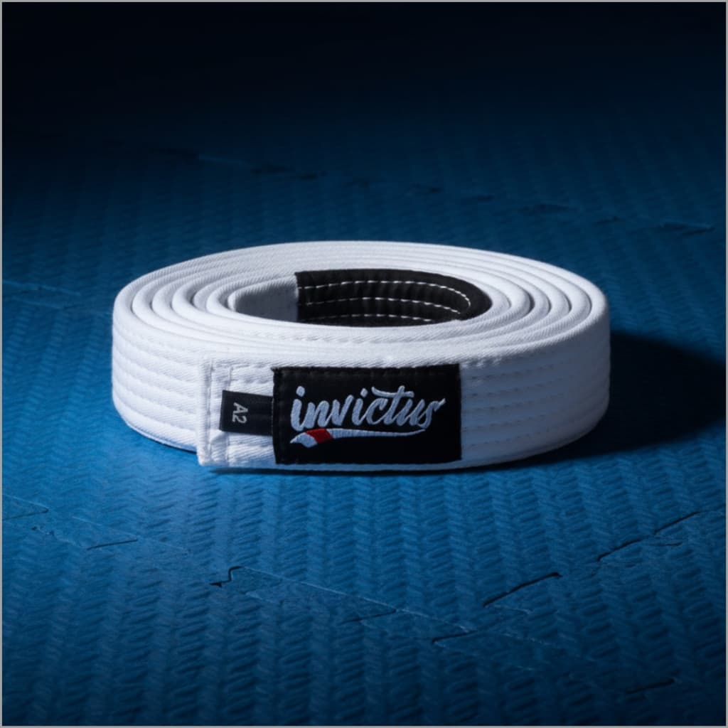 Faixa branca PERFEITA para  jiu jitsu | ENVIO IMEDIATO - Invictus