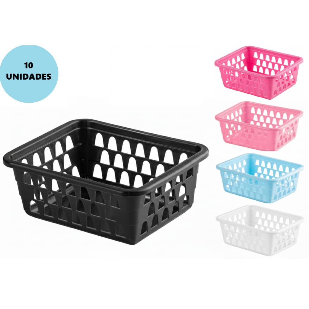 15 Cesto Organizador Gaveta Armário Cestinho Pequeno