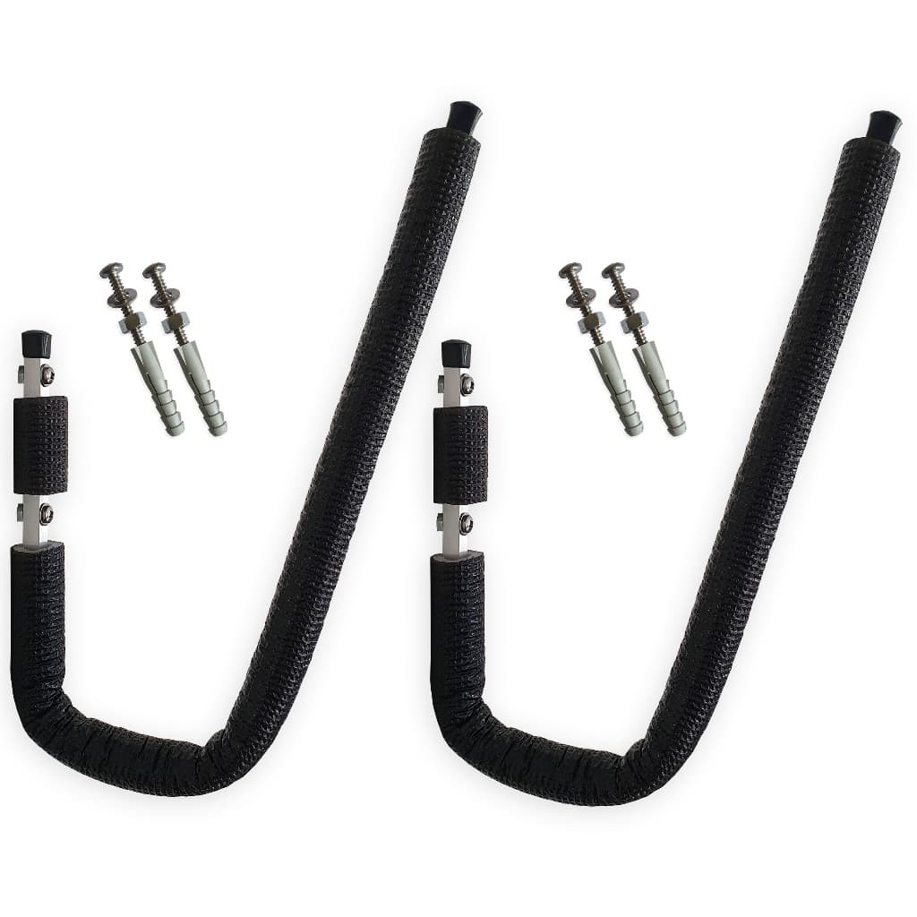 Suporte Alumínio Prancha Stand Up Longboard Parafuso Inox Parede Resistente