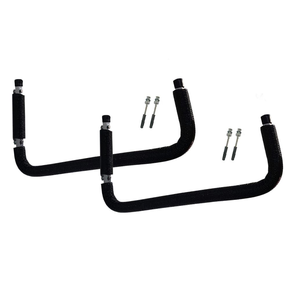 Suporte De Parede Para Caiaque Canoa Alumínio Reforçado Parafuso Inox Parede Universal