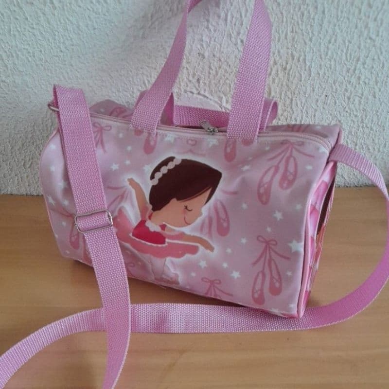 Bolsa Bailarina alça transversal e mão, com ou sem Personalização