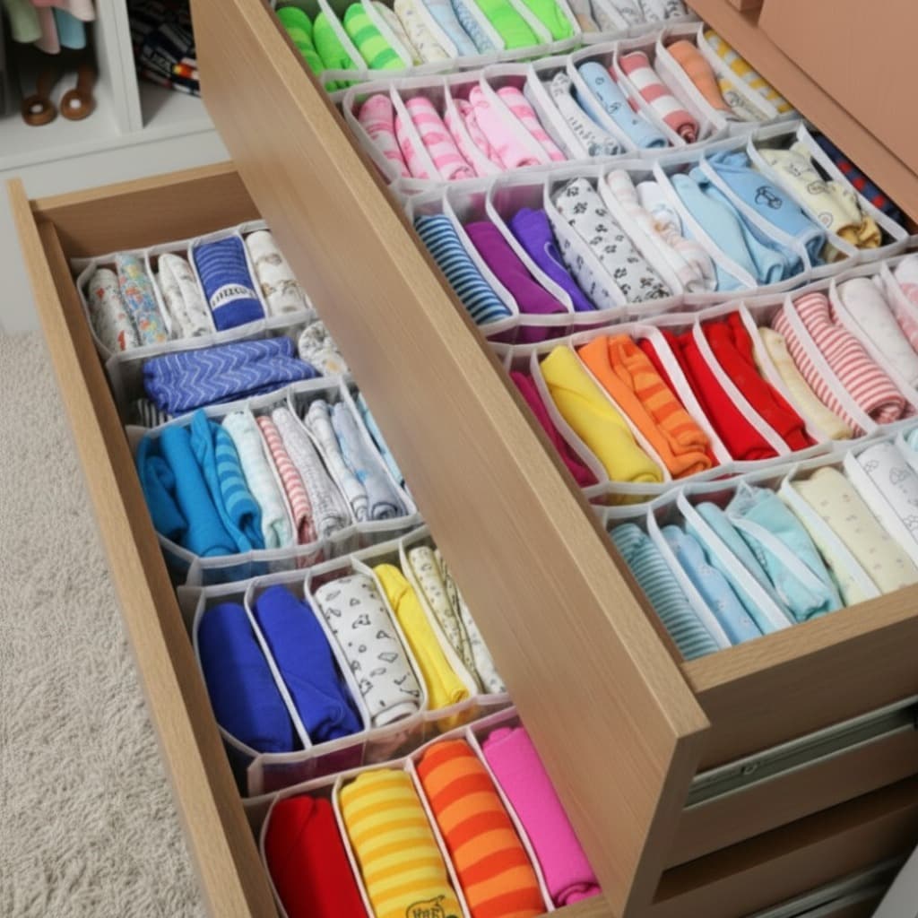 Kit 10 colmeia Organizadora de gavetas P, M, G, GG - Organizaplus