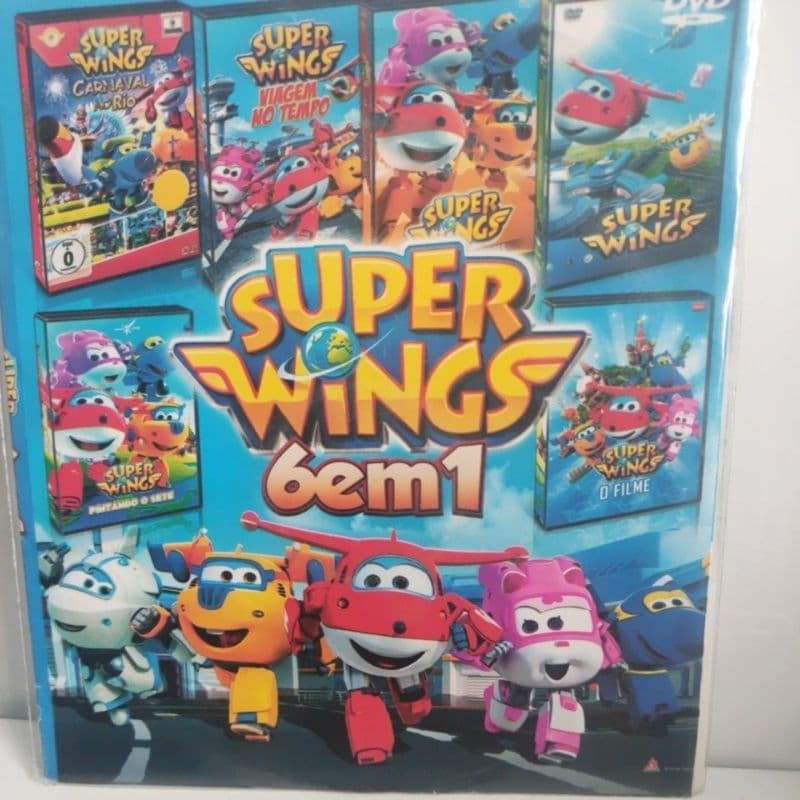 dvd super wings 6x1 novo
