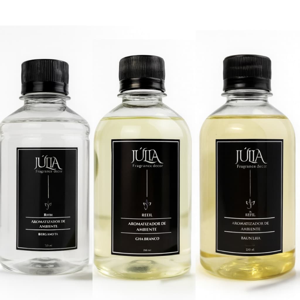 Refil Aromatizador SUPER CONCENTRADO Difusor de Varetas 250ml Cheirinho de Loja Aromatizador de Ambiente