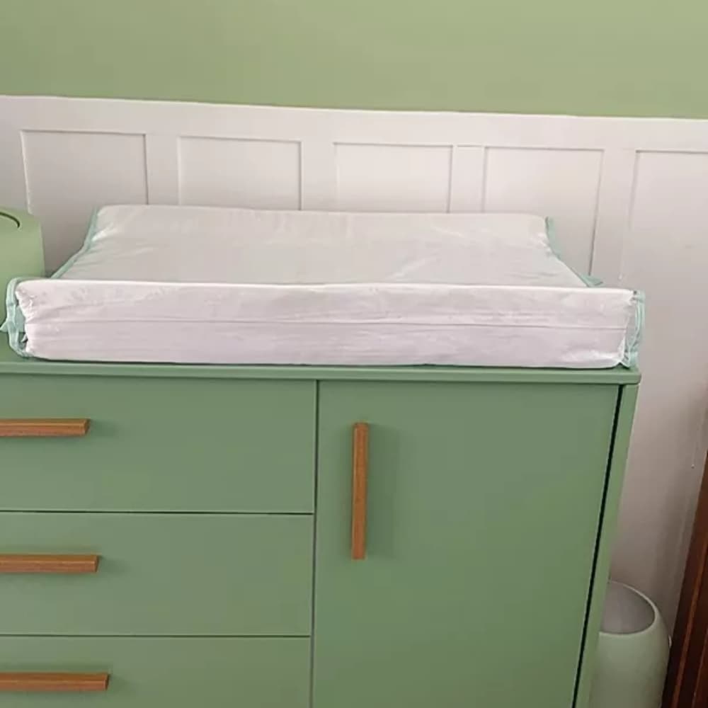 Trocador Anatômico Americano Comoda Bebe Plastificado Impermeavel Resistente