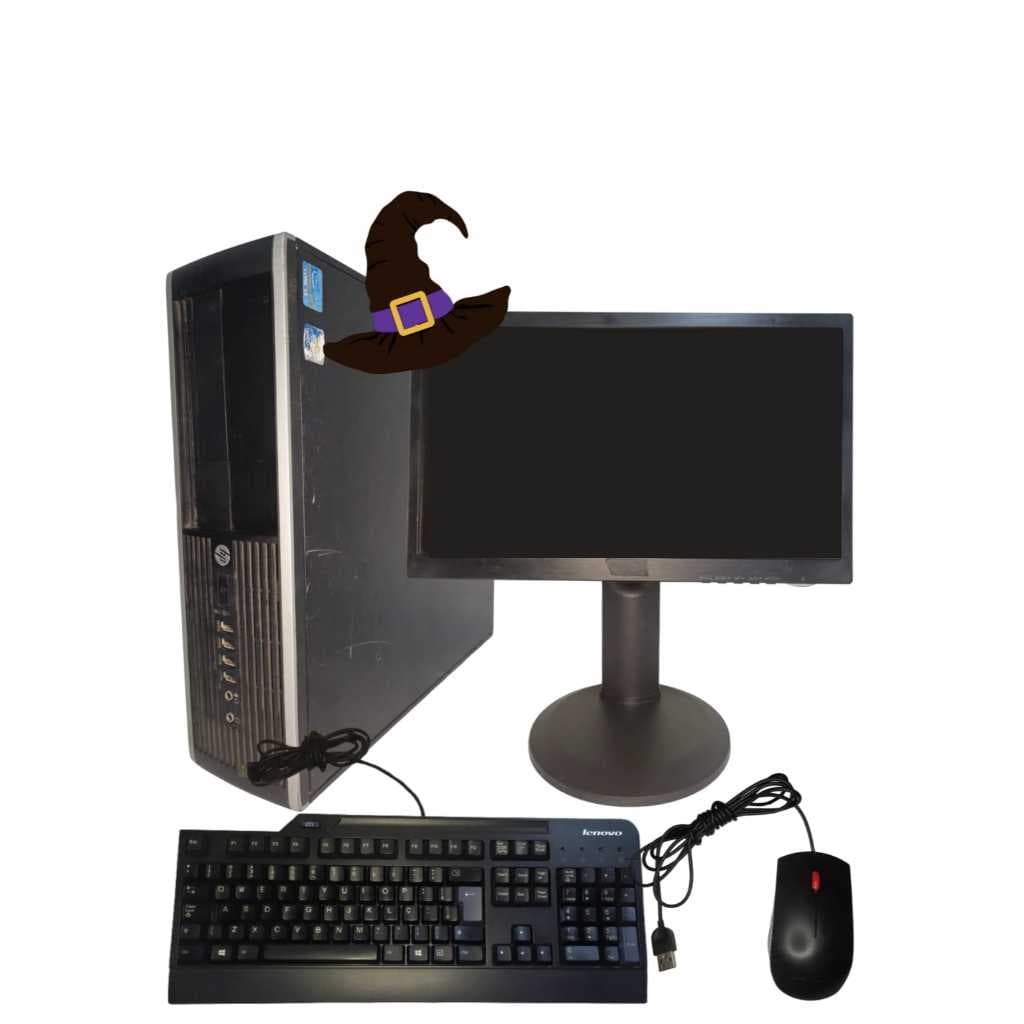 cpu hp 6200 + monitor de 19 polegadas