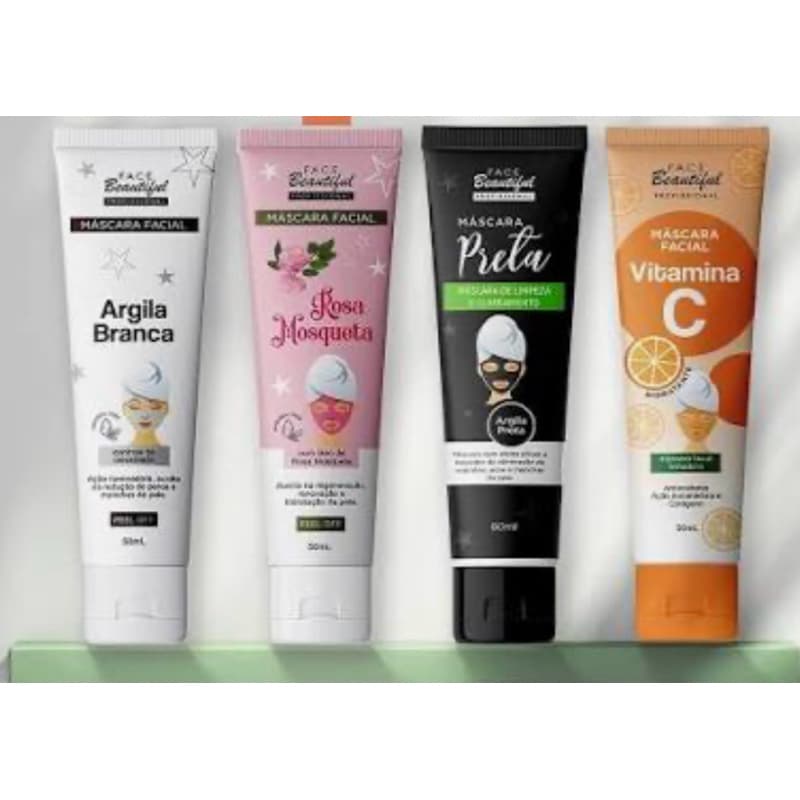 Máscara facial bisnaga Facebeautiful - 50ml