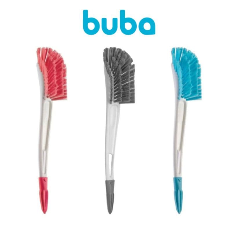Escova de Mamadeira cerdas resistente e limpador de bico Buba