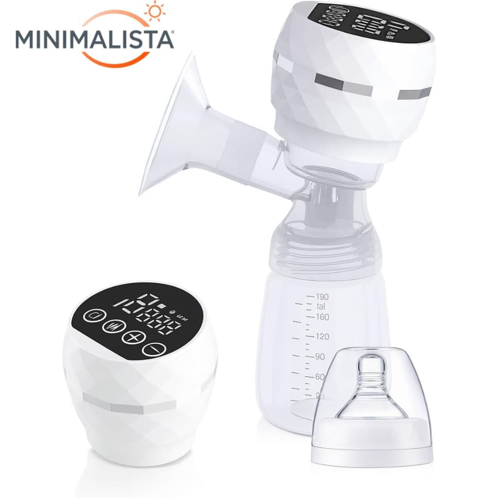 Bomba tira-leite elétrica Sem dor Alta potencia de sucção integrada Silenciosa Massageador Portátil