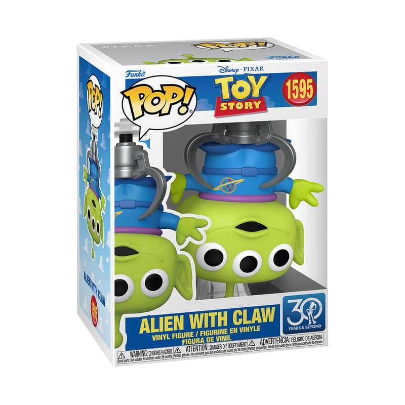 FUNKO POP  ALIEN W/CLAW 1595 TOY STORY NOVO ORIGINAL