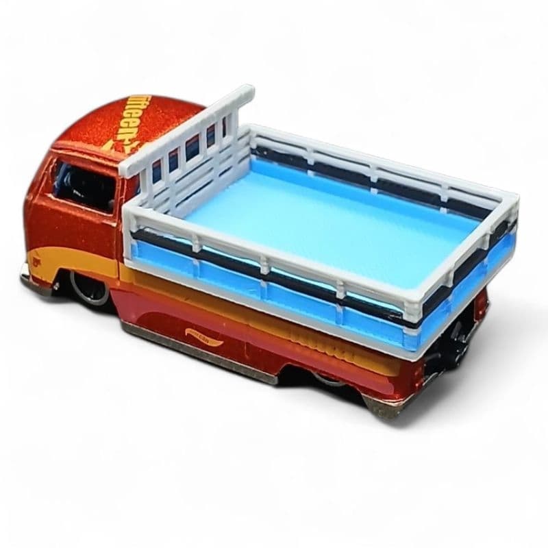 kit Miniatura de Carroceria para MONTAR e Customizar hot wheels kombi T2 escala 1/64